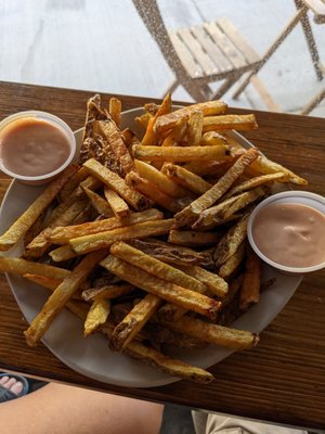 The BEST fries in Idaho - PERIOD! Or anywhere for that matter.  A must have everytime we go to this great restaurant