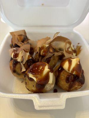 Takoyaki (Octopus balls)