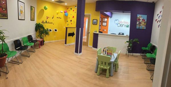 Kid friendly and spacious waiting area!