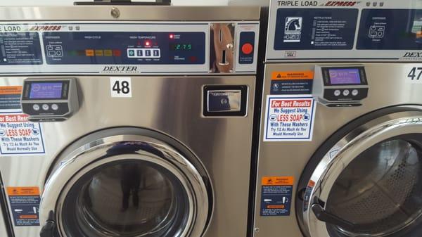 Washers with card swipe