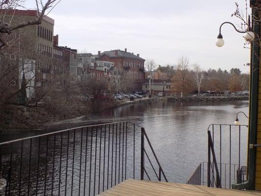 SK Massage has an excellent river view.