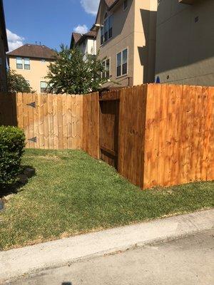 Fence stain