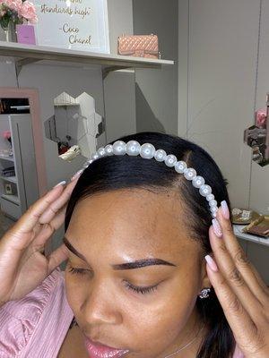 Pearl headbands available