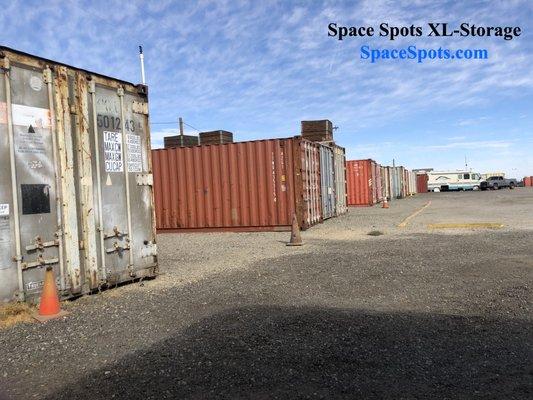 Space Spots XL-Storage Residential, Commercial and Industrial Usage. 427 West Avenue G, Lancaster CA 93534 SpaceSpots.com