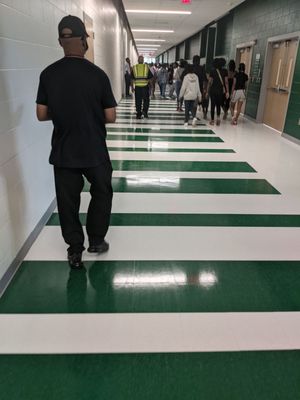 Staff, students, parents visit the new Morrow high school