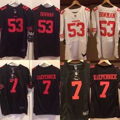 In stock 49ers Jerseys!!