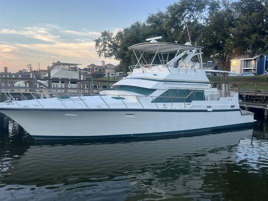 Yacht Parties on this Beast   60 ft large Bow  great stereo for bluetooth and your playlist  2 bdr  2 bath  full galley 4 ac's nice and cool