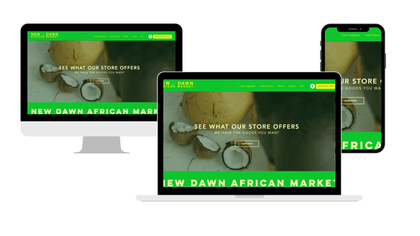 Grocery Store Website Design & Development