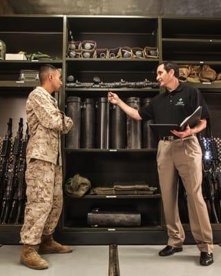 Trust CSM to give you peace of mind when it comes to military storage - so you can focus more on your operations.