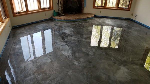 Custom Epoxy Floor