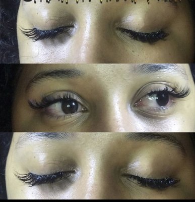 Volume lashes