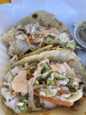 Lingcod Tacos