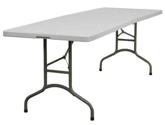 Plastic Rectangle Table Rentals