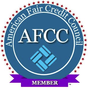 We are an accredited member of American Fair Credit Counsel (AFCC).