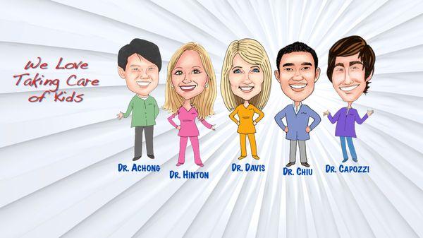 Our Pediatric Dental Specialists are all Board Certified!