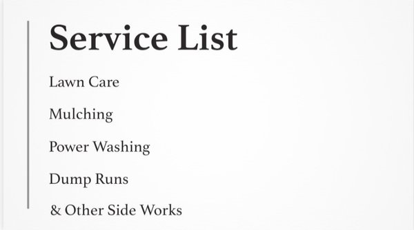 Morales Lawn Care & more