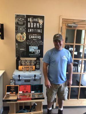 Tim Dean won the Yeti Cooler in the Camacho Giveaway