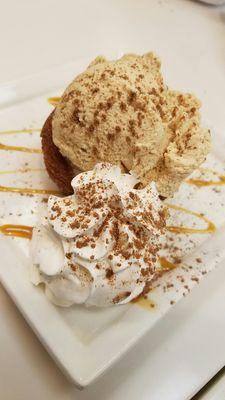 Hazelnut in churro bowl