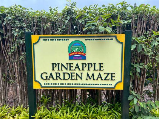 7/12/22 Dole Garden Maze