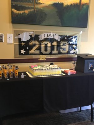 Event planning and party services (Graduation celebration)