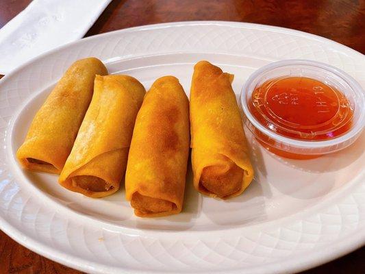 4 Pieces Egg Rolls Vermicelli