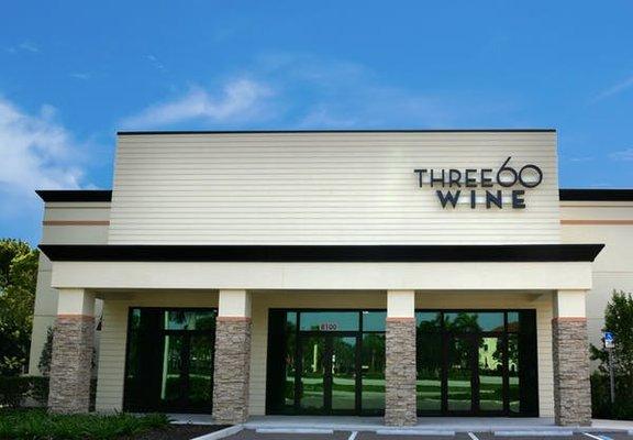 Three60 Wine store exterior