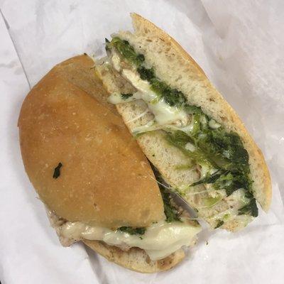 The Napolitano - Grilled Chicken, Broccoli Rabe & Mozzarella