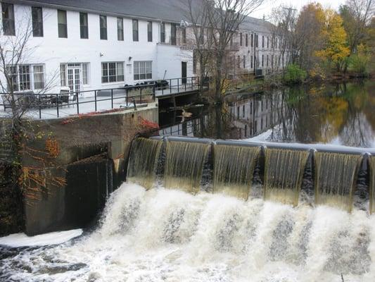 Our Office by the beautiful, soothing waterfall