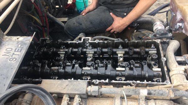 Remove And Replace All 6 Injectors.