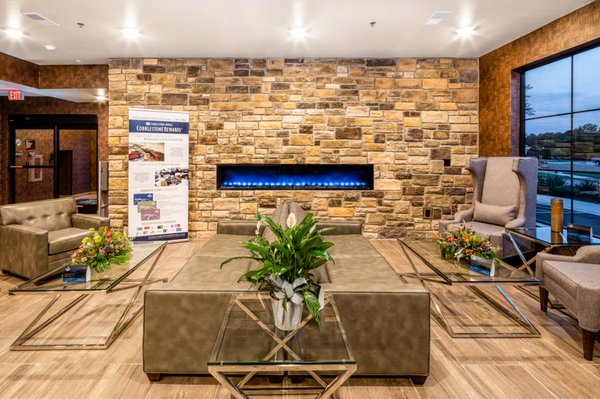 Lobby Fireplace