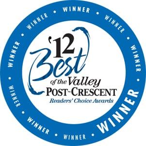 Thanks for voting us Best of the Valley in 2012!