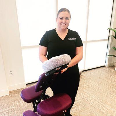 Chair massages are awesome for offices!