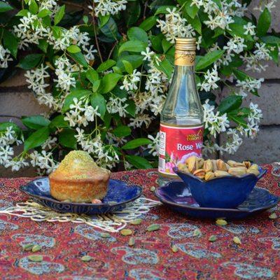 Persian cupcakes (AKA Cake Yazdi). The sweet taste of Persia.