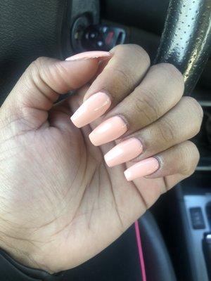 My Peach Nails