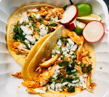 chicken tacos