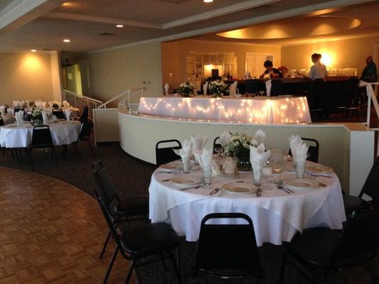 Main dining room and bar area