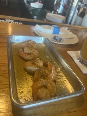 Steamed shrimp