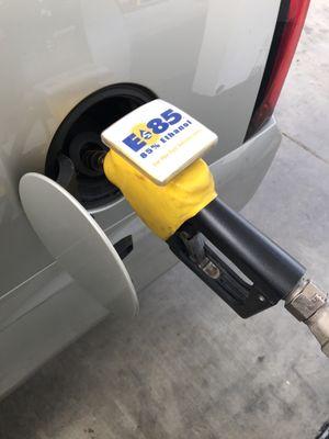 They do have E-85 gas