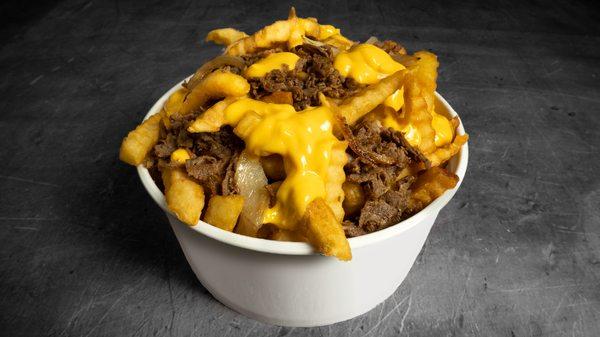 Loaded Cheesesteak Fries