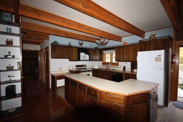 Log House Kitchen