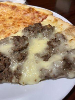 Cheesesteak Pizza