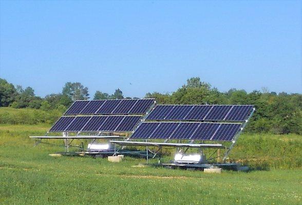 7.2Kw Reflective Solar Tracker installed near Montrose, Pennsylvania