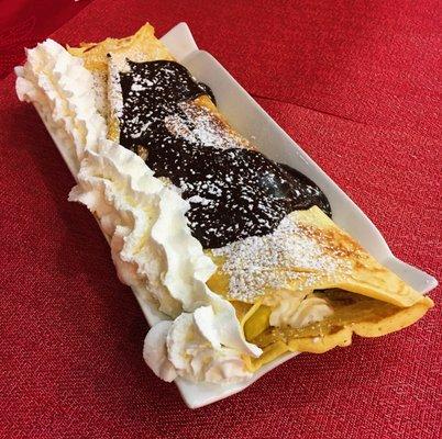 Chocolate crêpe