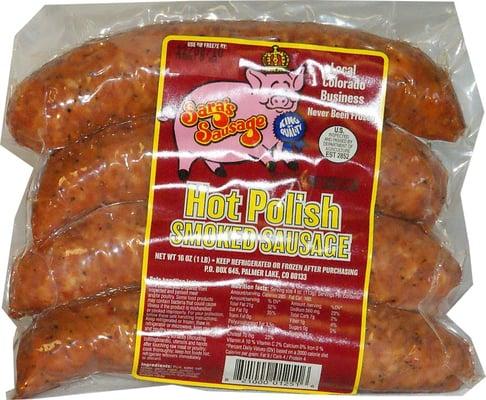 Hot Polish Smoked Sausage