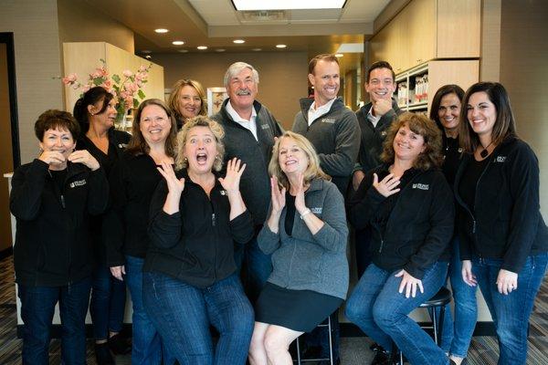 Our OVDA team is serious, but also likes to have fun!