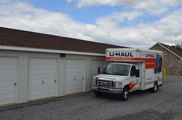 U Haul trucks and all your moving and packing supplies are here!