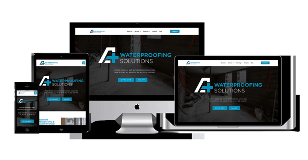 Website designed for local service business.