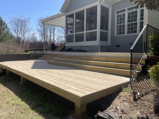 New deck extension