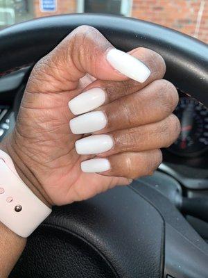 White Nails "Alpine Snow"