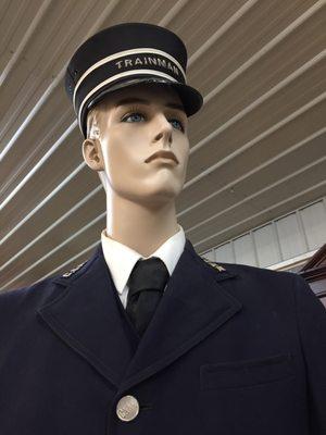 Mannequin sporting an antique uniform